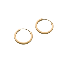 Pernille Corydon Small Circle Line Hoops hos parfumerihamoghende.dk 